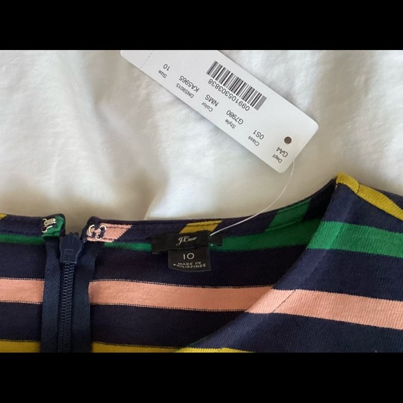 J Crew Long sleeved casual striped dress - Picture 5 of 5